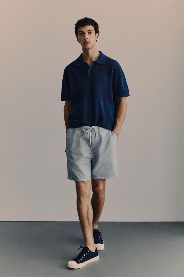 Regular Fit Cotton Shorts Product Image