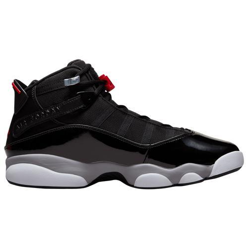 Mens  6 Rings Ap In Black/fire Red/white Product Image