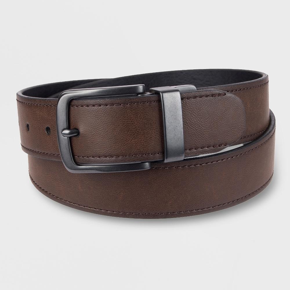 DENIZEN from Levis Mens Reversible Edge with Stitch Belt - Brown Product Image