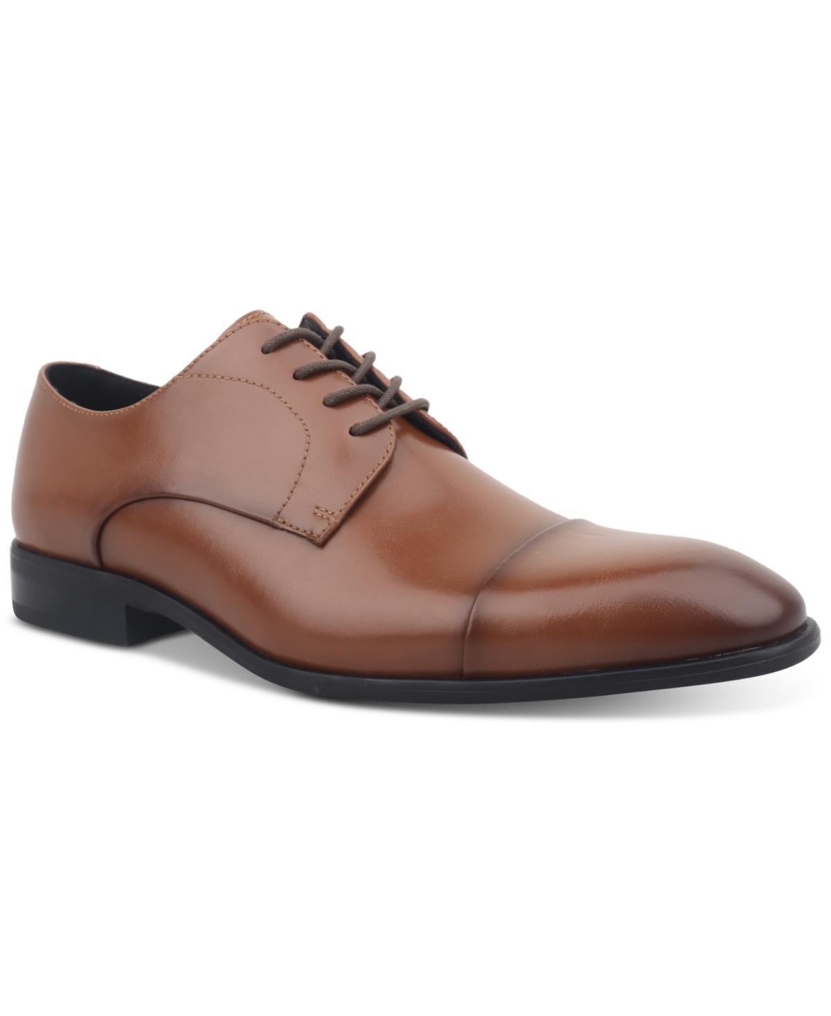 Alfani Mens Quinn Cap-Toe Oxford Dress Shoe, Created for Macys Product Image