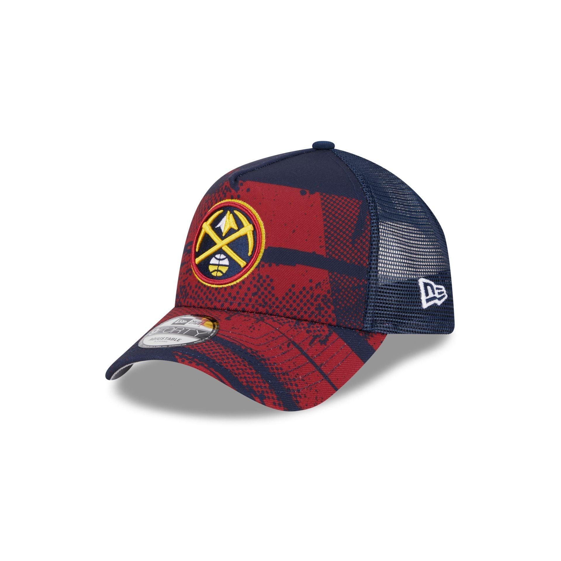 Denver Nuggets 2024 Tip-Off 9FORTY A-Frame Trucker Hat Male Product Image