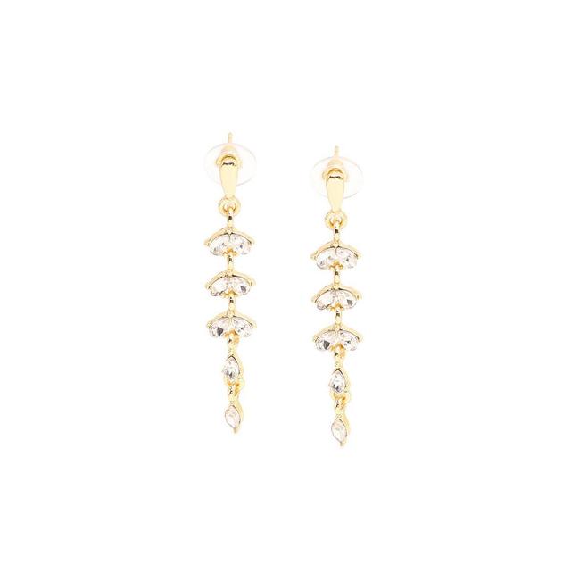 Sohi Womens Sleek Drop Earrings Product Image