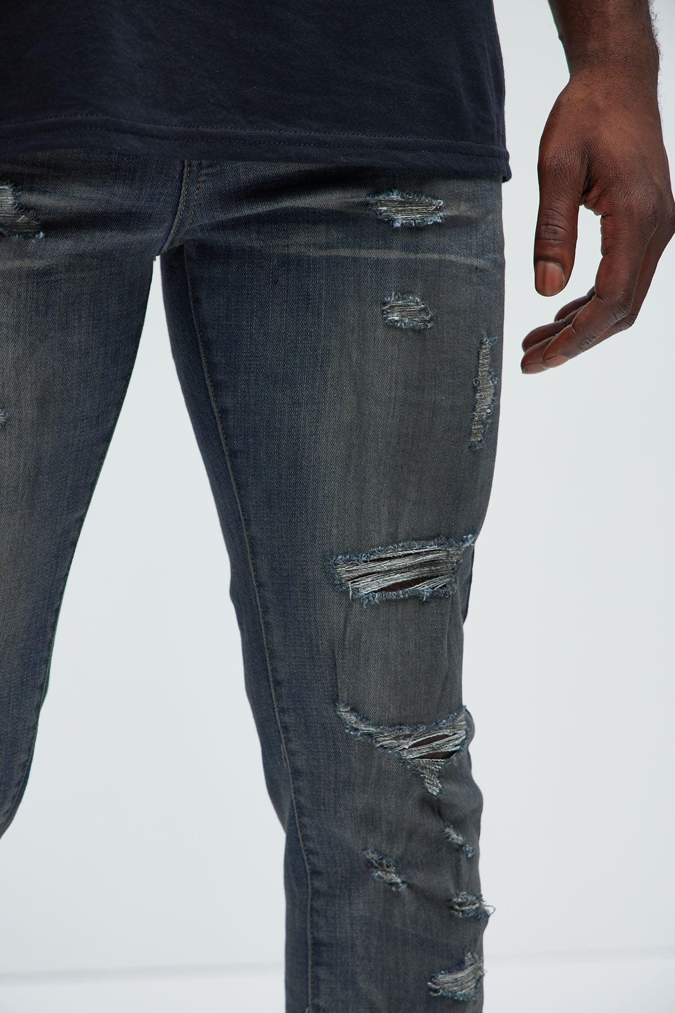 Come Back Around Ripped Skinny Jeans - Dark Wash Product Image