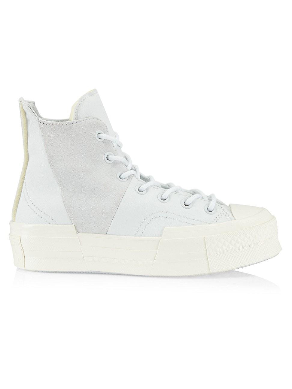 Womens Chuck 70 Plus Canvas & Suede High-Top Sneakers product image