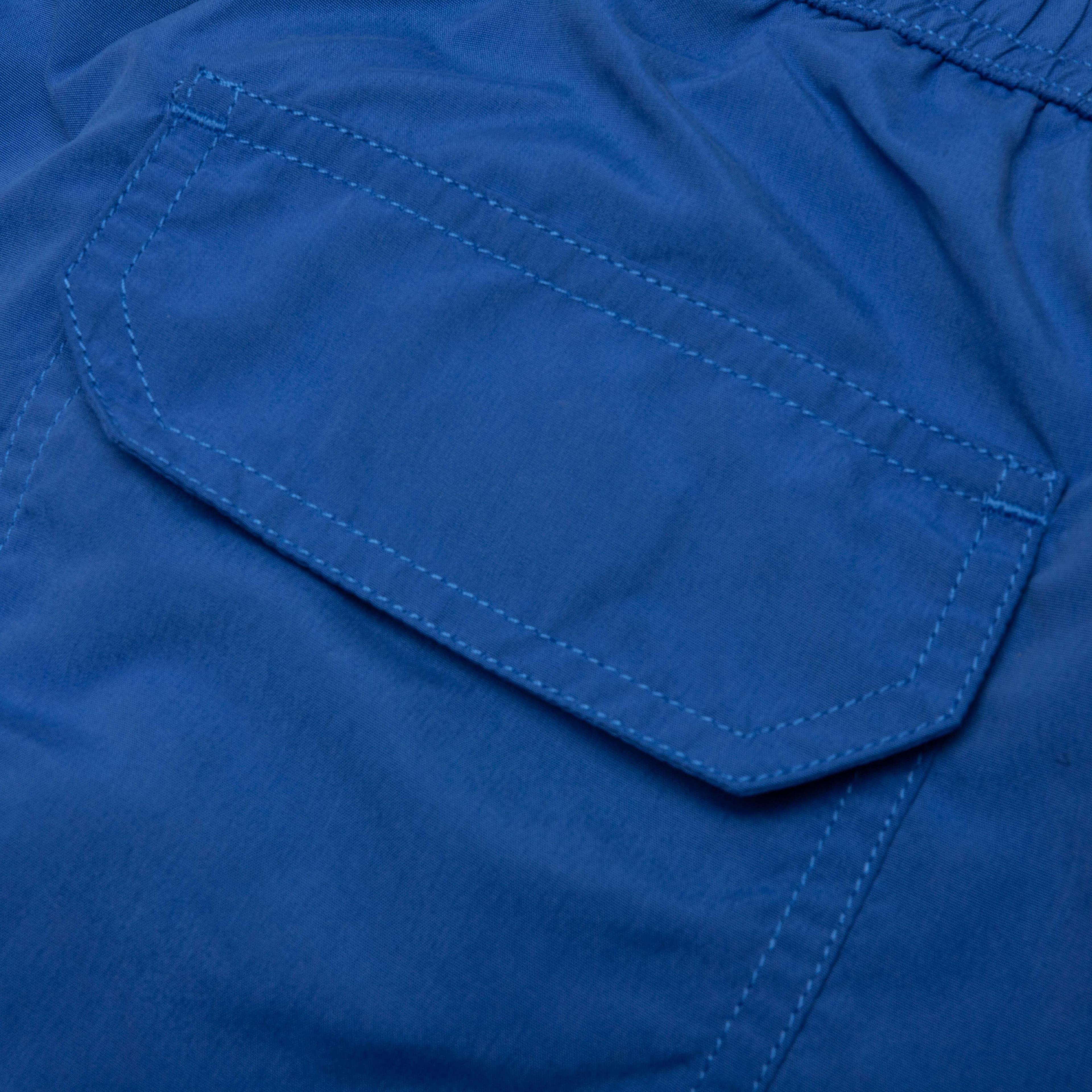 Nylon Swim Shorts - Blue Male Product Image