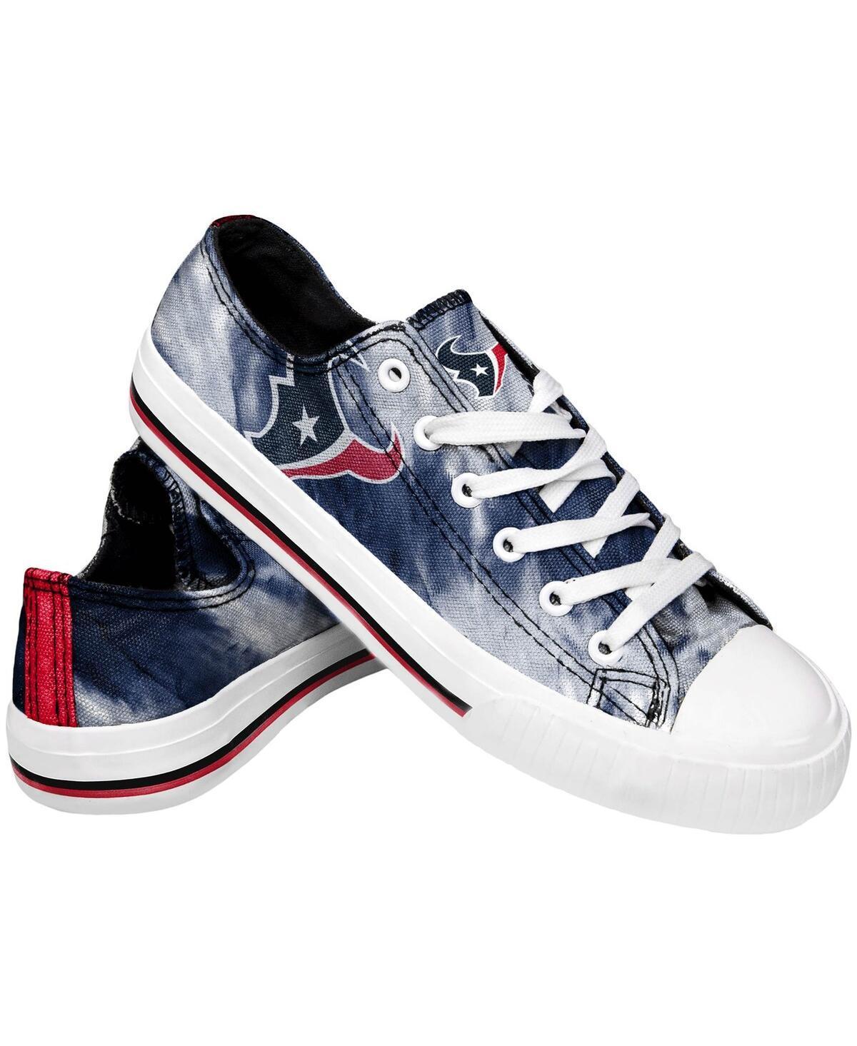 Womens Houston Texans Tie-Dye Canvas Shoe Product Image