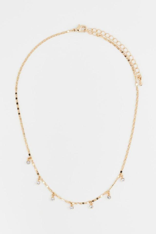 H & M - Pendant Necklace - White Product Image