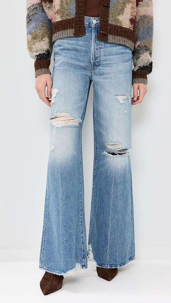 MOTHER The Ditcher Roller Sneak Jeans | Shopbop Product Image