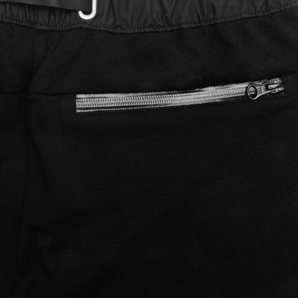 Waterproof Terry Mountain Shorts - Black Male Product Image