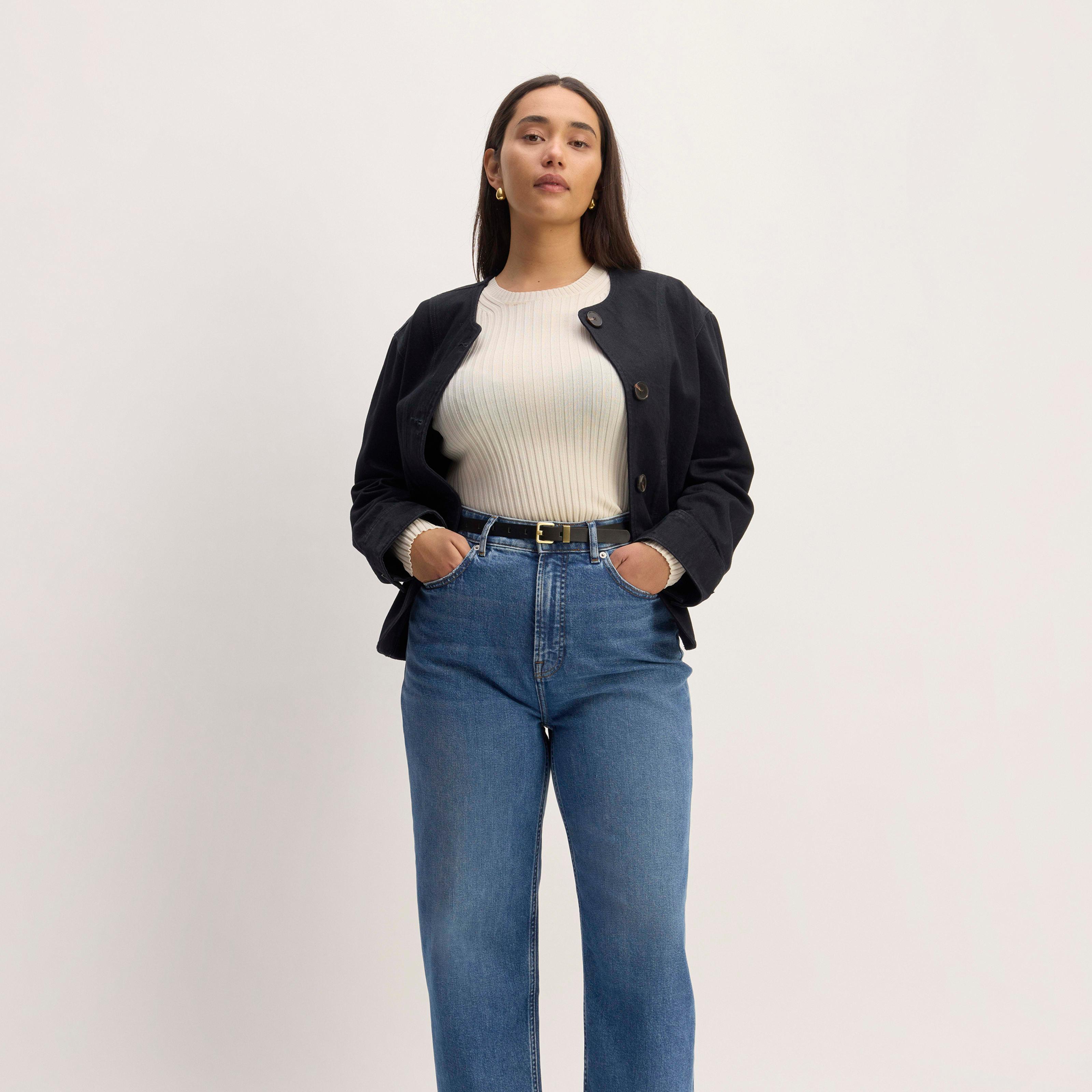 Womens Curvy Way-High Jean by Everlane Product Image