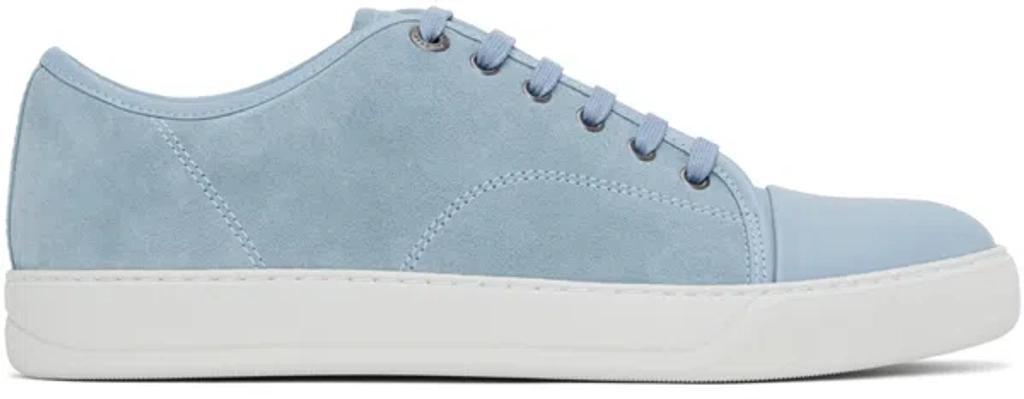 LANVIN Dbb1 Suede Sneakers In Cornflower Product Image