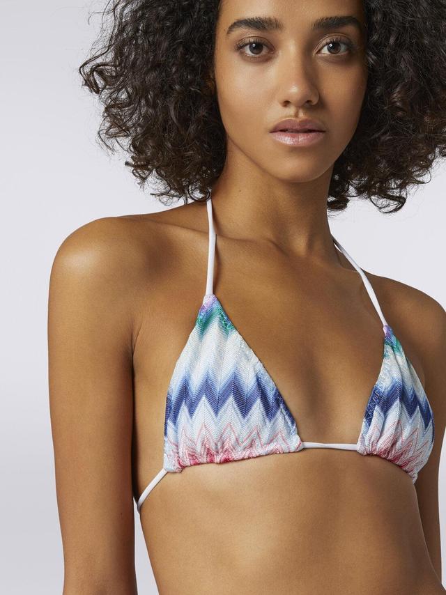 Bikini in zigzag faded viscose blend with lurex Multicoloured | Missoni Product Image