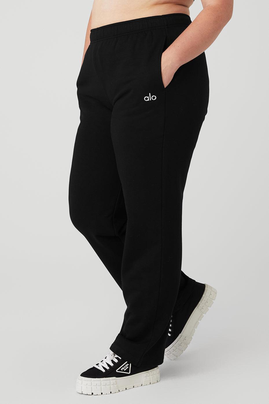 Accolade Straight Leg Sweatpant - Black Female Product Image