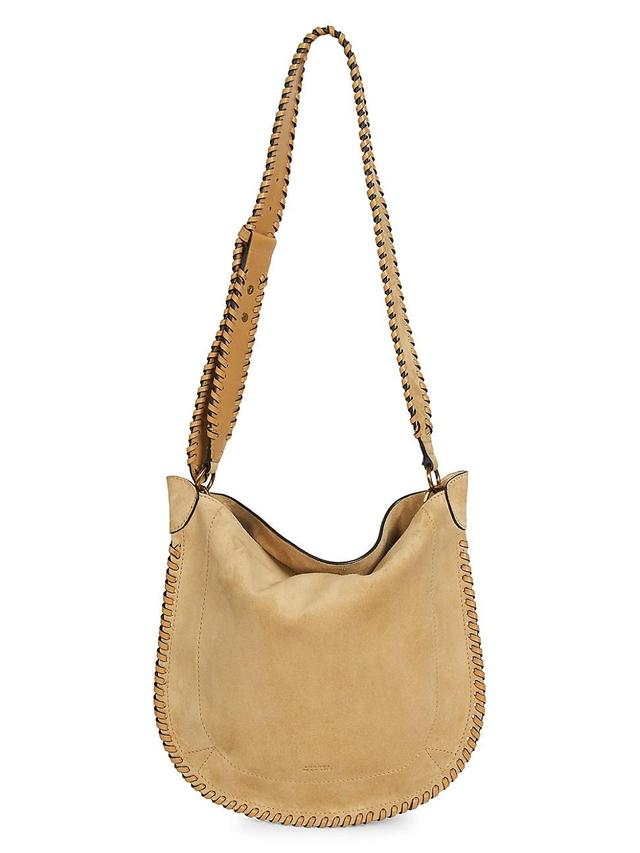 Womens Oskan Suede Hobo Bag Product Image