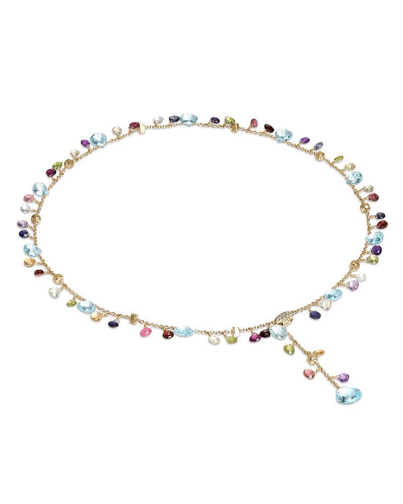 Womens Paradise 18K Yellow Gold, Topaz & Mixed-Stone Larit Collar Necklace Product Image