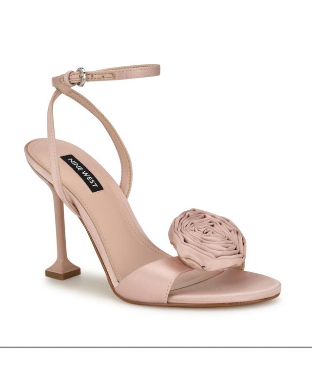 Nine West Womens Neve Almond Toe Ankle Strap Dress Sandals Product Image