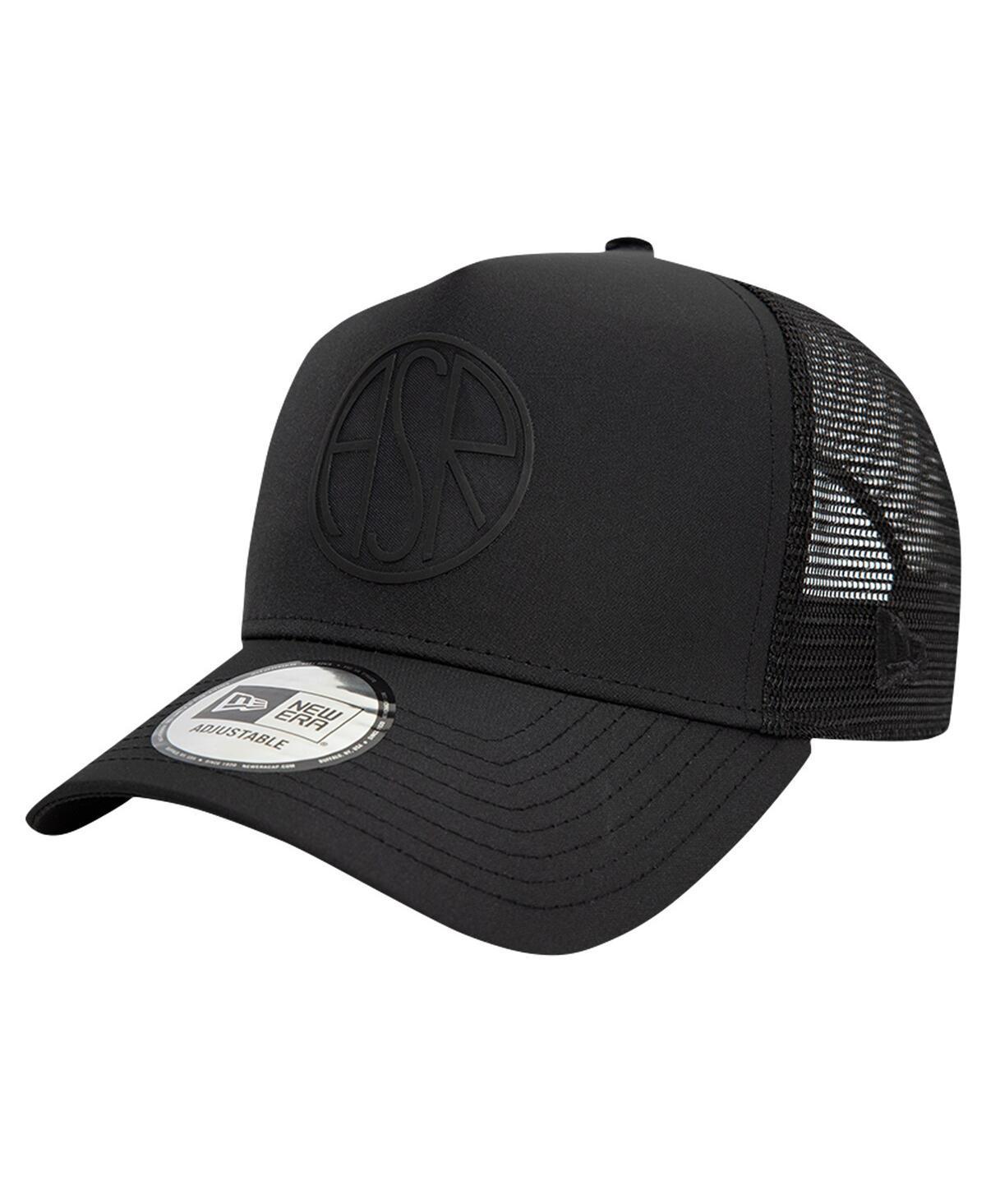 New Era Mens Black As Roma A-Frame Trucker 9FORTY Adjustable Hat Product Image