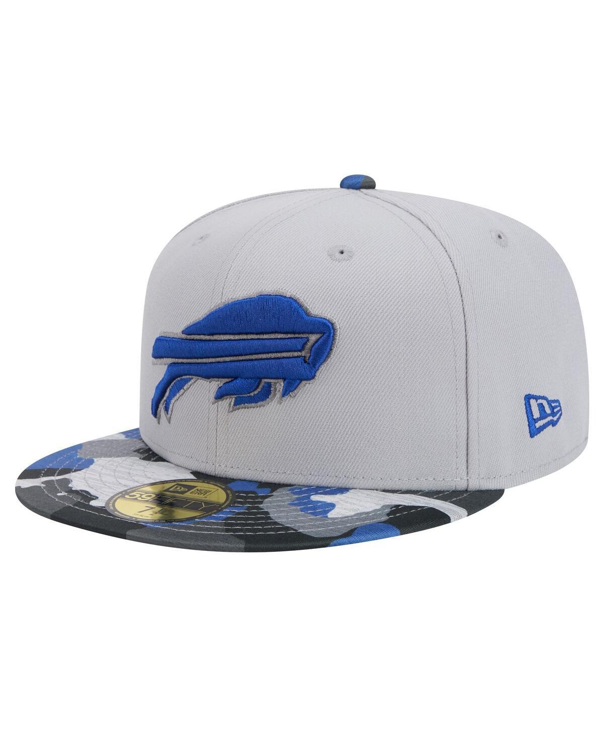 Mens New Era Gray Buffalo Bills Active Camo 59FIFTY Fitted Hat Product Image