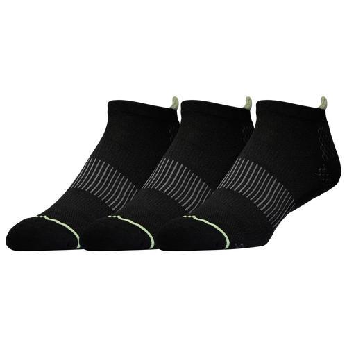 LCKR Mens LCKR 3 Pack No Show Socks - Mens Black Product Image