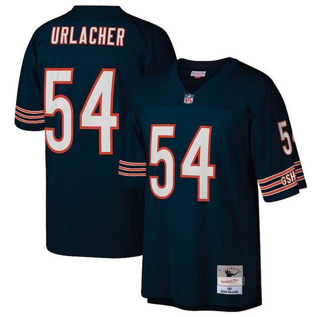 Mens Mitchell & Ness Brian Urlacher Chicago Bears Retired Player Legacy Replica Jersey Blue Product Image