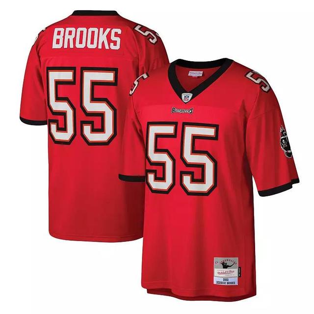 Mens Mitchell & Ness Derrick Brooks Tampa Bay Buccaneers Legacy Replica Jersey Product Image