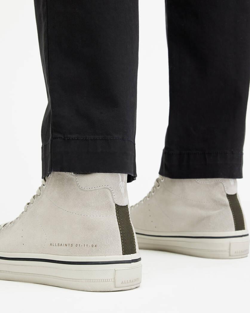 Lewis Lace Up Suede High Top Sneakers Product Image