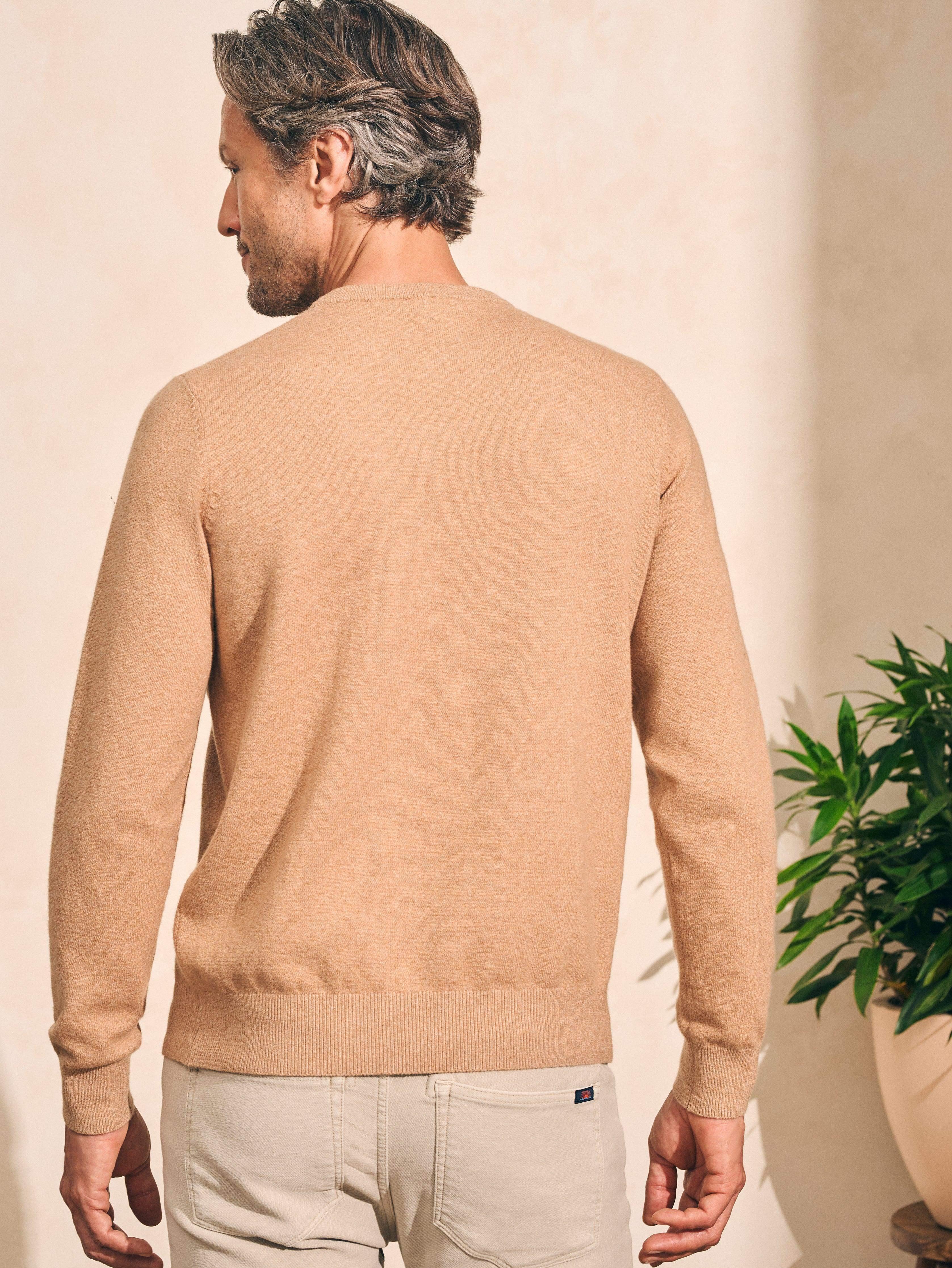 Mountain Crew Sweater - Wheat Heather Male Product Image