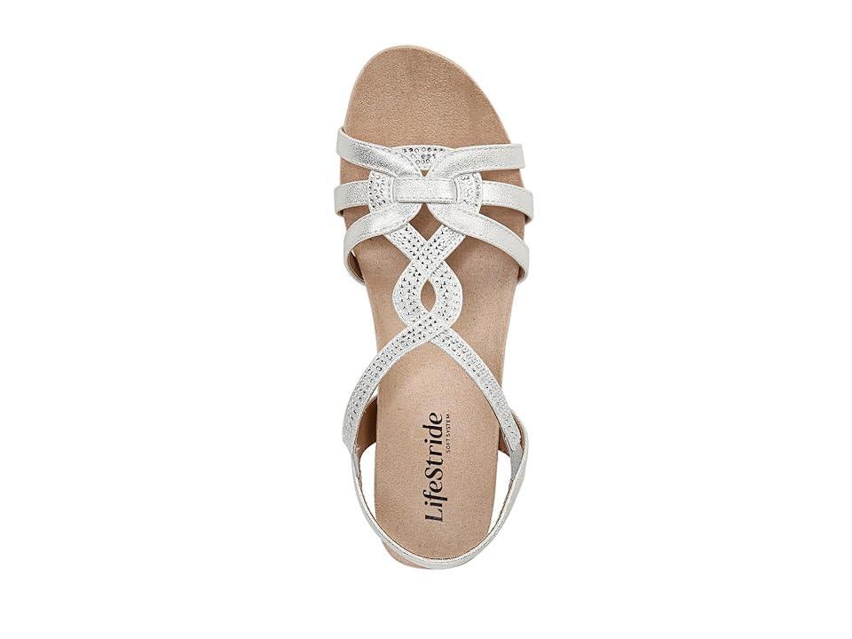 LifeStride Monaco Strappy Wedge Sandals Women's Sandals Product Image