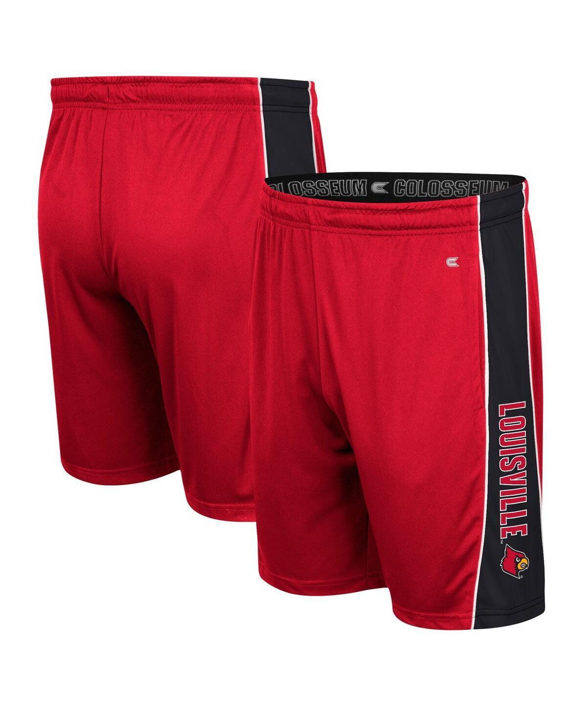 Mens Colosseum Red Louisville Cardinals Panel Shorts Product Image