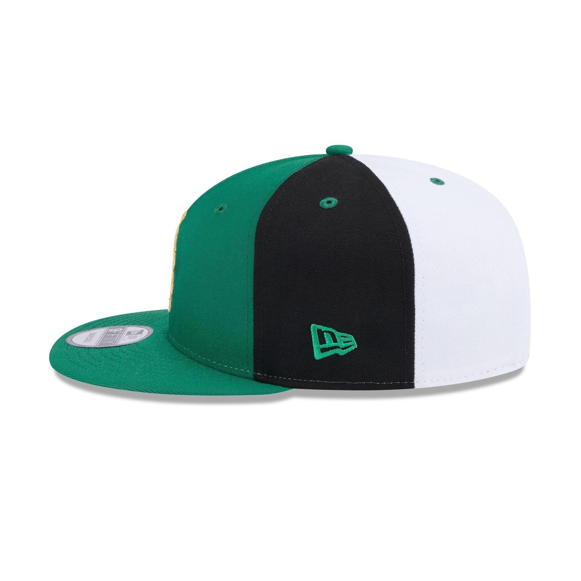 Boston Celtics Front Logoman 9FIFTY Snapback Hat Male Product Image