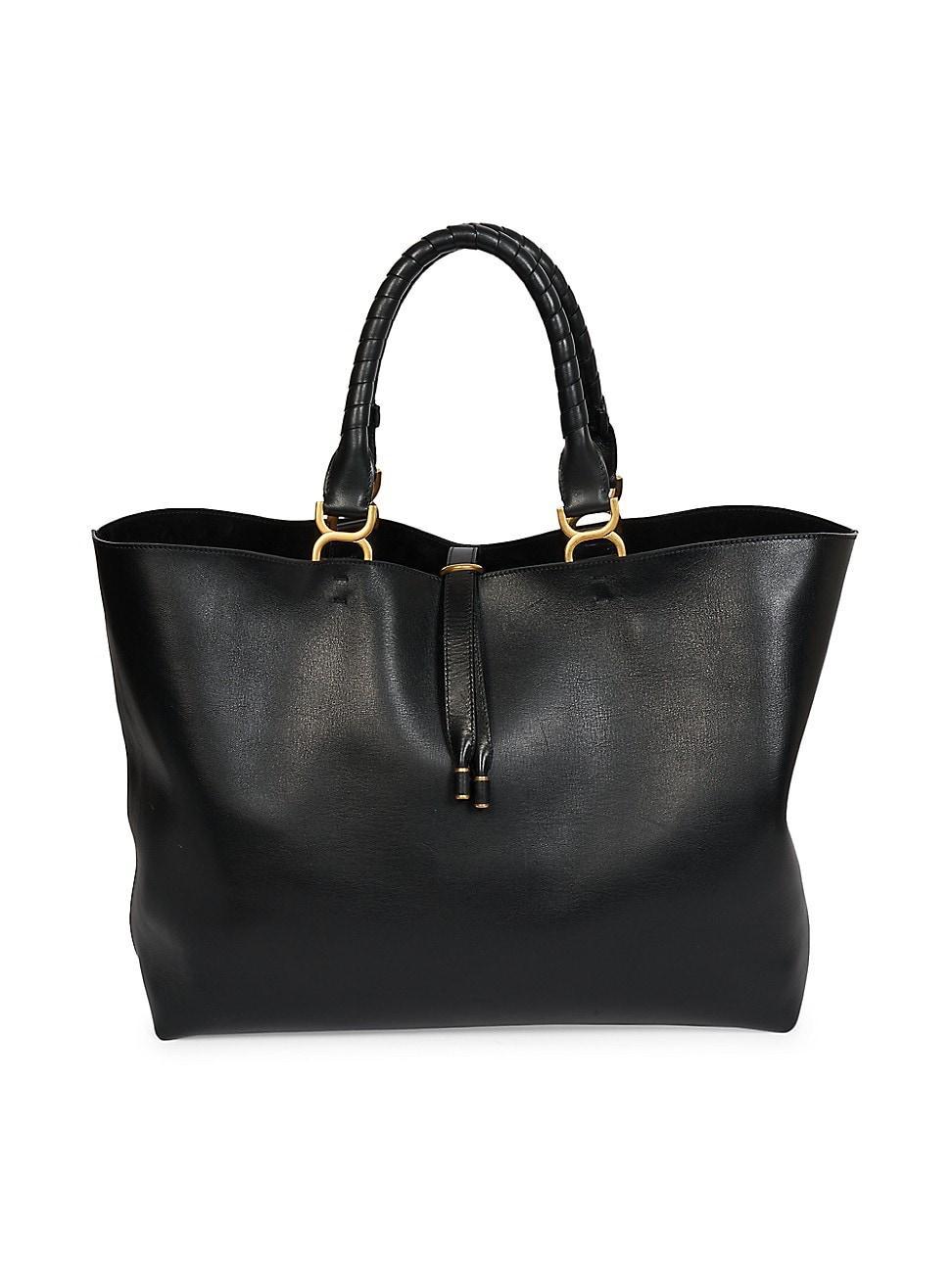 Womens Marcie Leather Tote Product Image