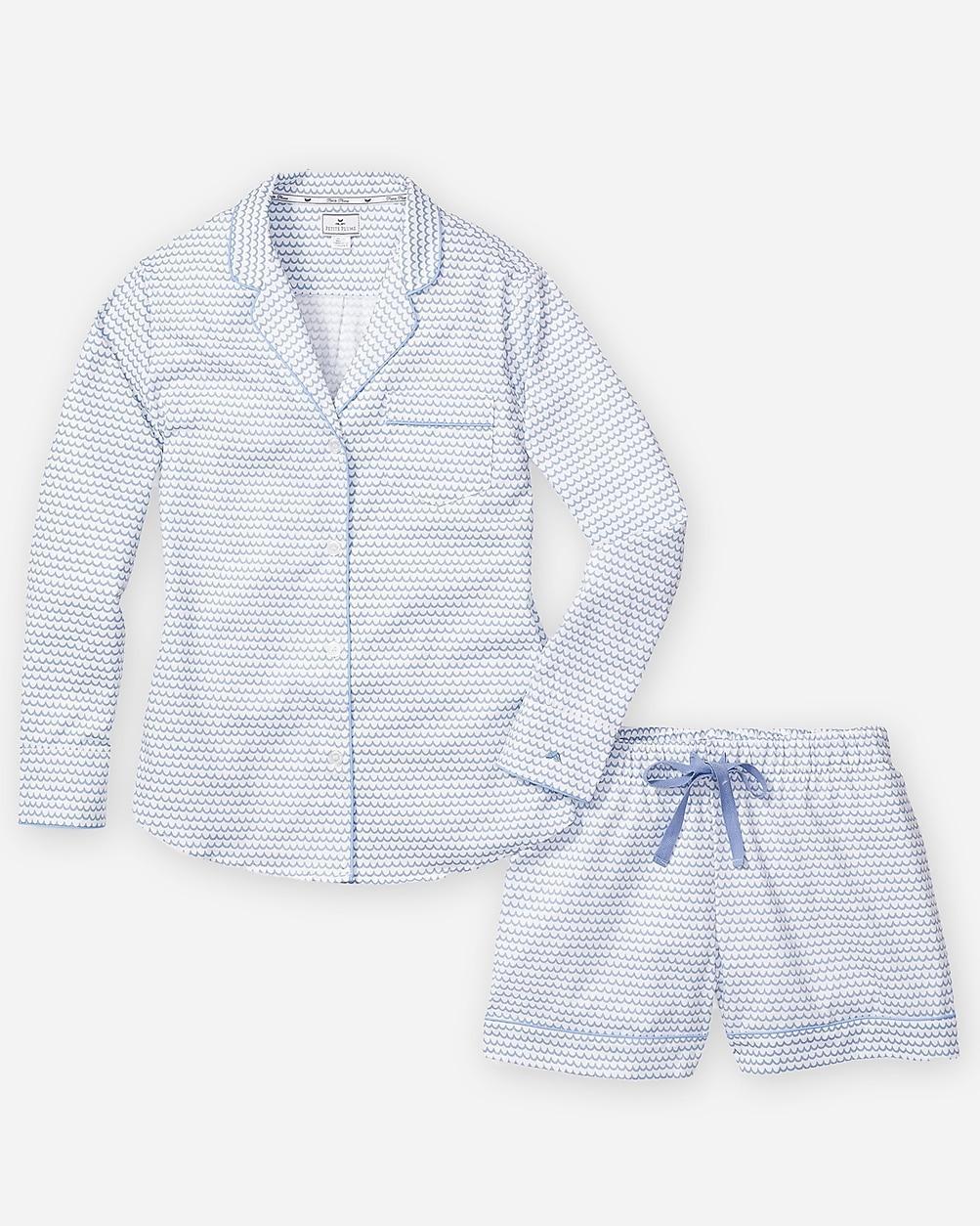 Petite Plume™ women's La Mer long-sleeve short set Product Image