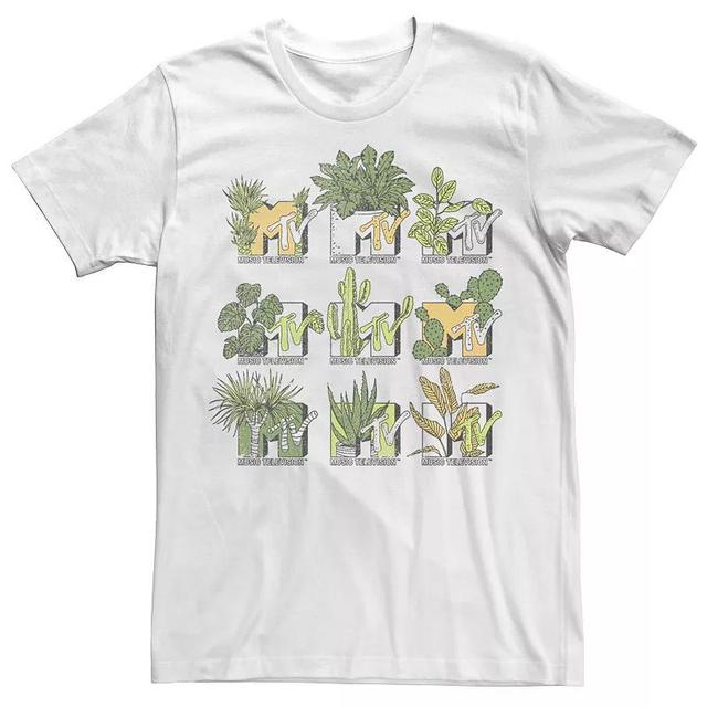 Big & Tall MTV Succulent Grid Logo Tee, Mens Product Image