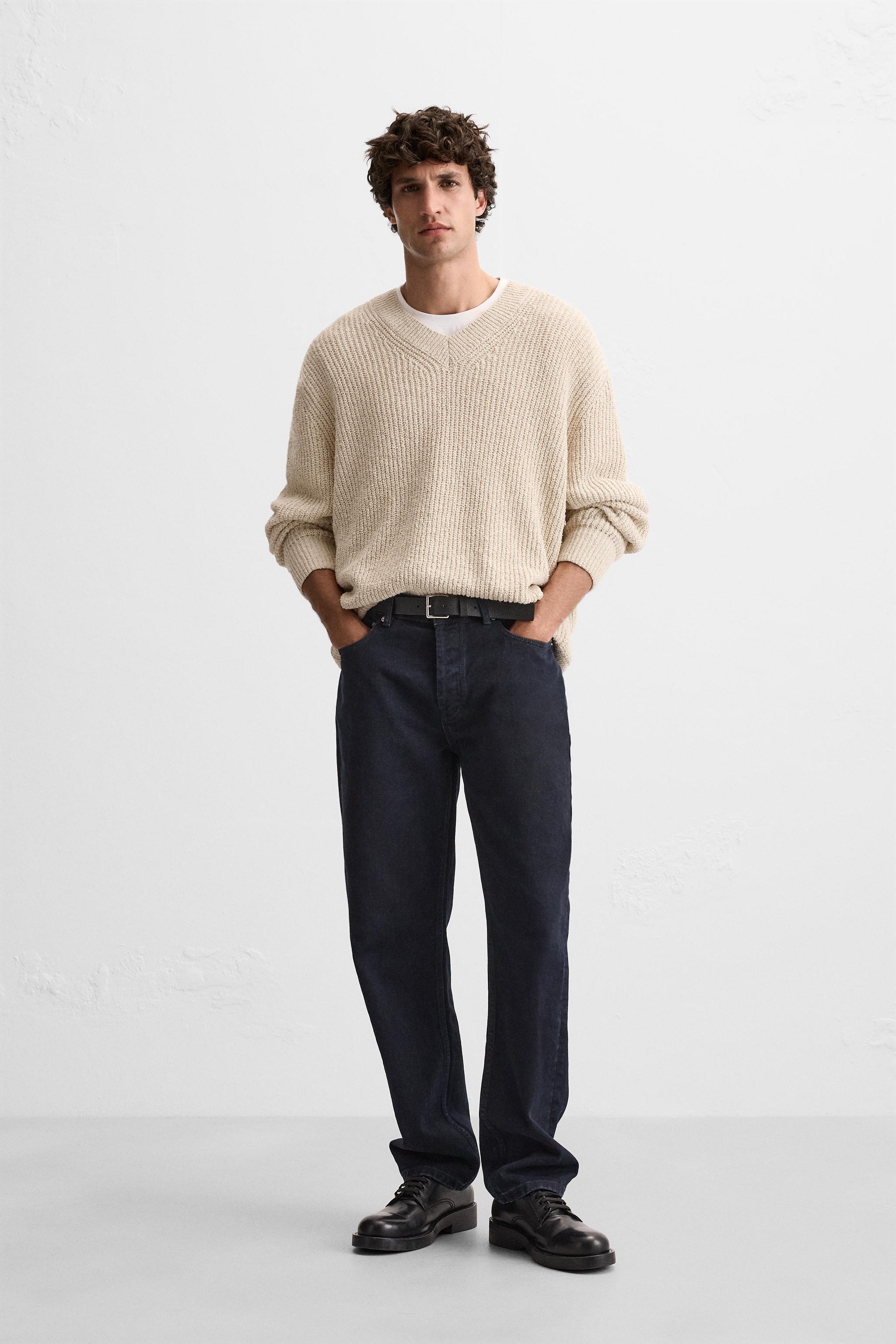 TEXTURED BOUCLÉ SWEATER Product Image