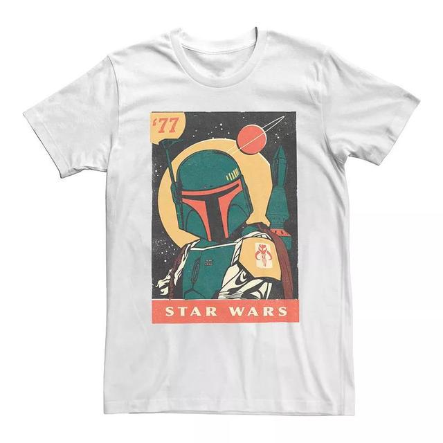 Mens Star Wars Retro Boba Fett Poster Graphic Tee Product Image