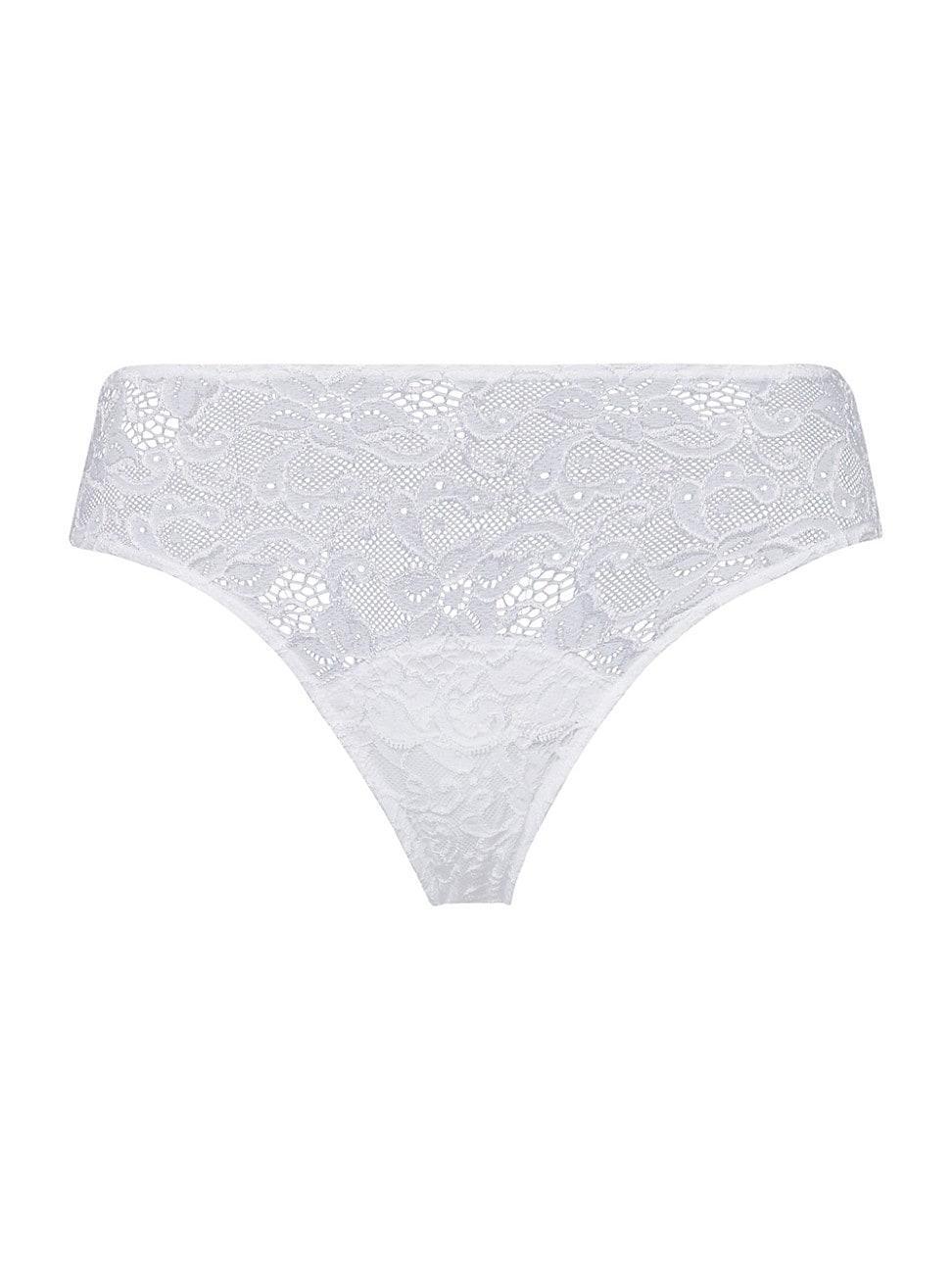 Womens Moments Floral Lace Briefs Product Image