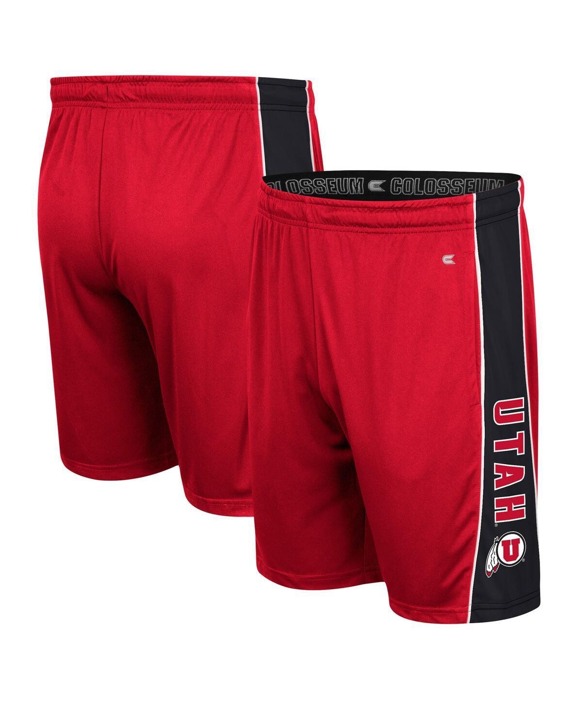 Mens Colosseum Red Utah Utes Panel Shorts Product Image