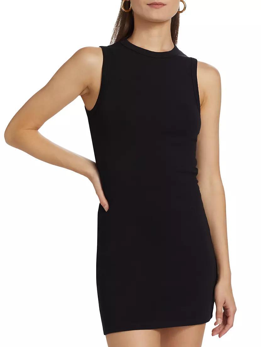 The High Neck Sleeveless Minidress Product Image