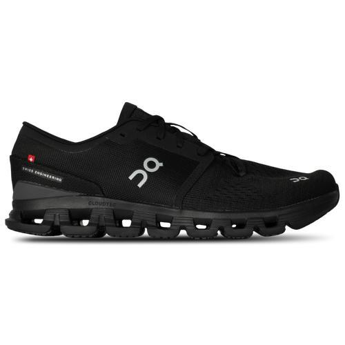 On Mens Cloud X 4 - Running Shoes Black/Black Product Image