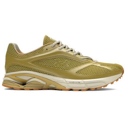 Under Armour Mens HOVR Apparition - Shoes Golden Yellow/Camel/Gridiron Brown Product Image