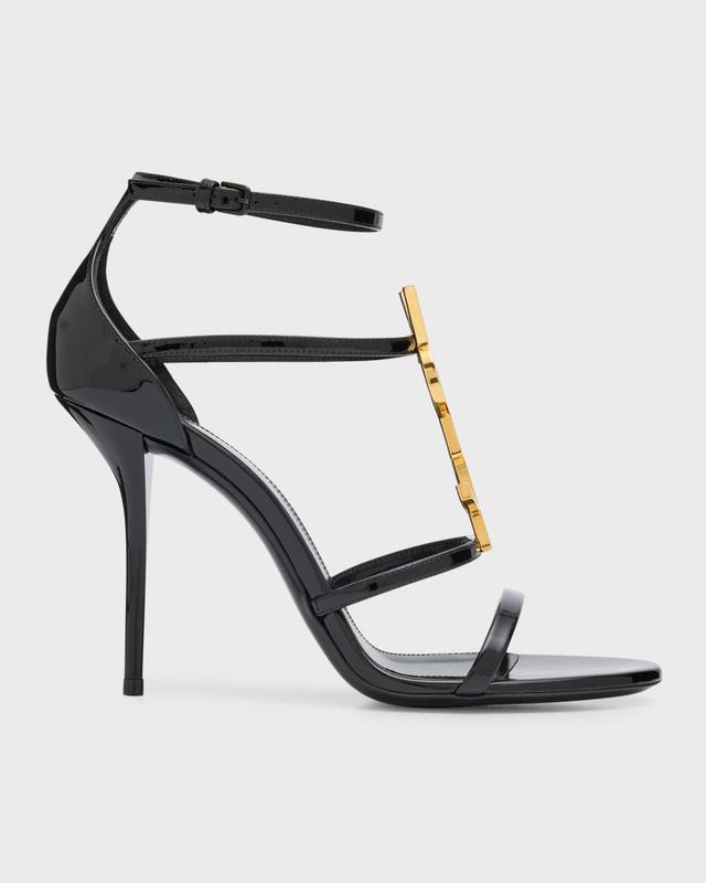 Saint Laurent Cassandra YSL Logo Sandal Product Image