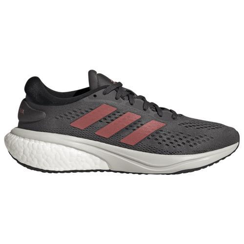 adidas Womens adidas Supernova 2 Running Shoes - Womens Gray Six/Wonder Red/Core Black Product Image