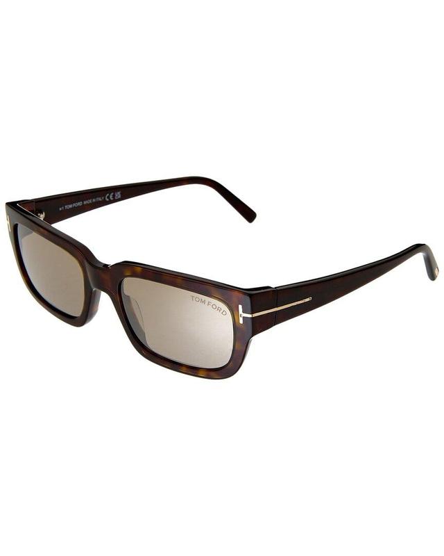 TOM FORD Women's Ezra 54mm Sunglasses In Brown Product Image