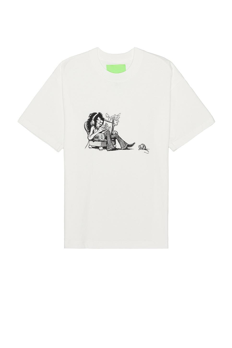 Mister Green Rat Tee White. (also in ). Product Image