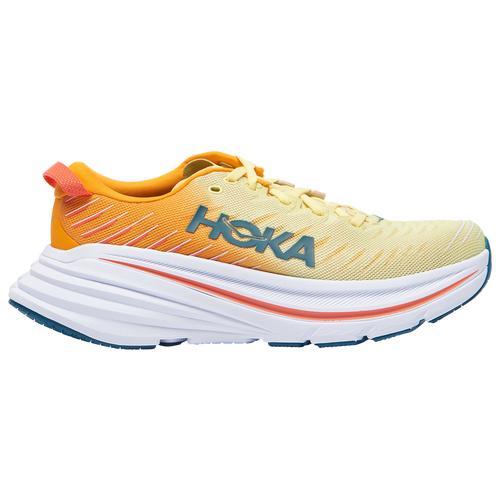 HOKA Womens Bondi X - Running Shoes Yellow Pear/Radiant Yellow Product Image