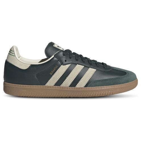 adidas Originals Mens adidas Originals Samba OG - Mens Shoes Cream White/Shadow Green/Gold Metallic Product Image