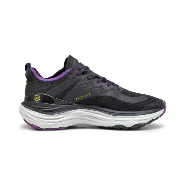 PUMA ForeverRun NITROâ¢ Winterized Women's Running Shoes in Black/Purple Pop/Yellow Burst Product Image