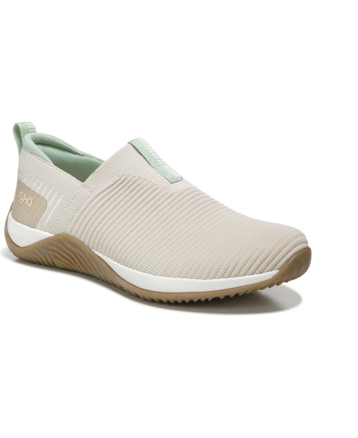 Ryka Echo Knit Womens Slip-on Sneakers Purple Taupe Product Image