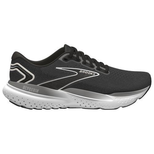 Brooks Mens Glycerin 21 - Running Shoes Black/White/Gray Product Image