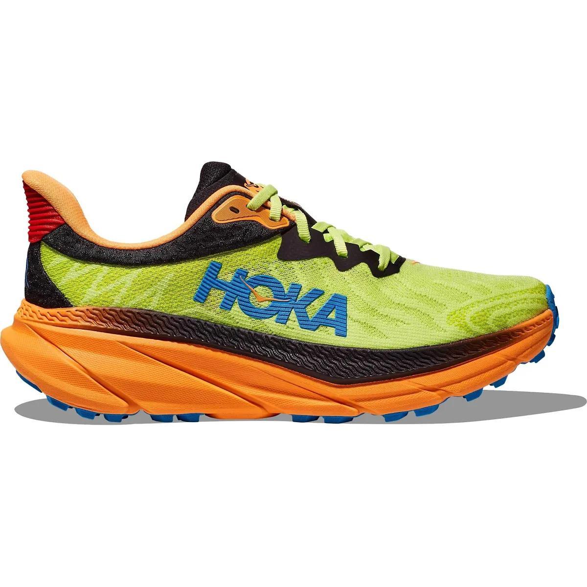 Hoka Men's Challenger 7 (Castlerock/Flame) Men's Shoes Product Image